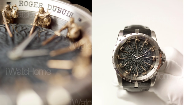台北101頂級珠寶腕錶大賞 ROGER DUBUIS圓桌騎士腕錶技驚全場